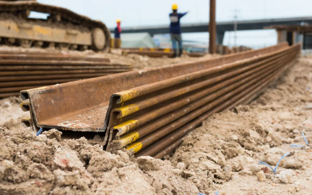 Pressed Steel Pilings in Jarrell, TX