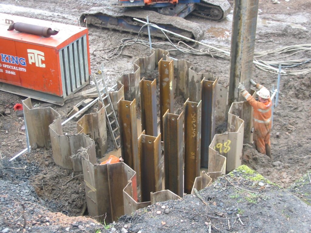 Pressed Steel Pilings in Jarrell, TX