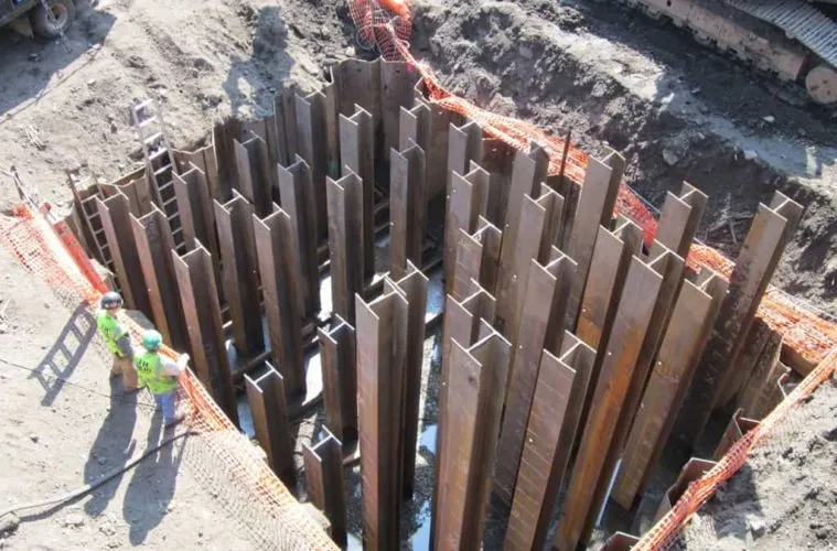 Pressed Steel Pilings in Jarrell, TX